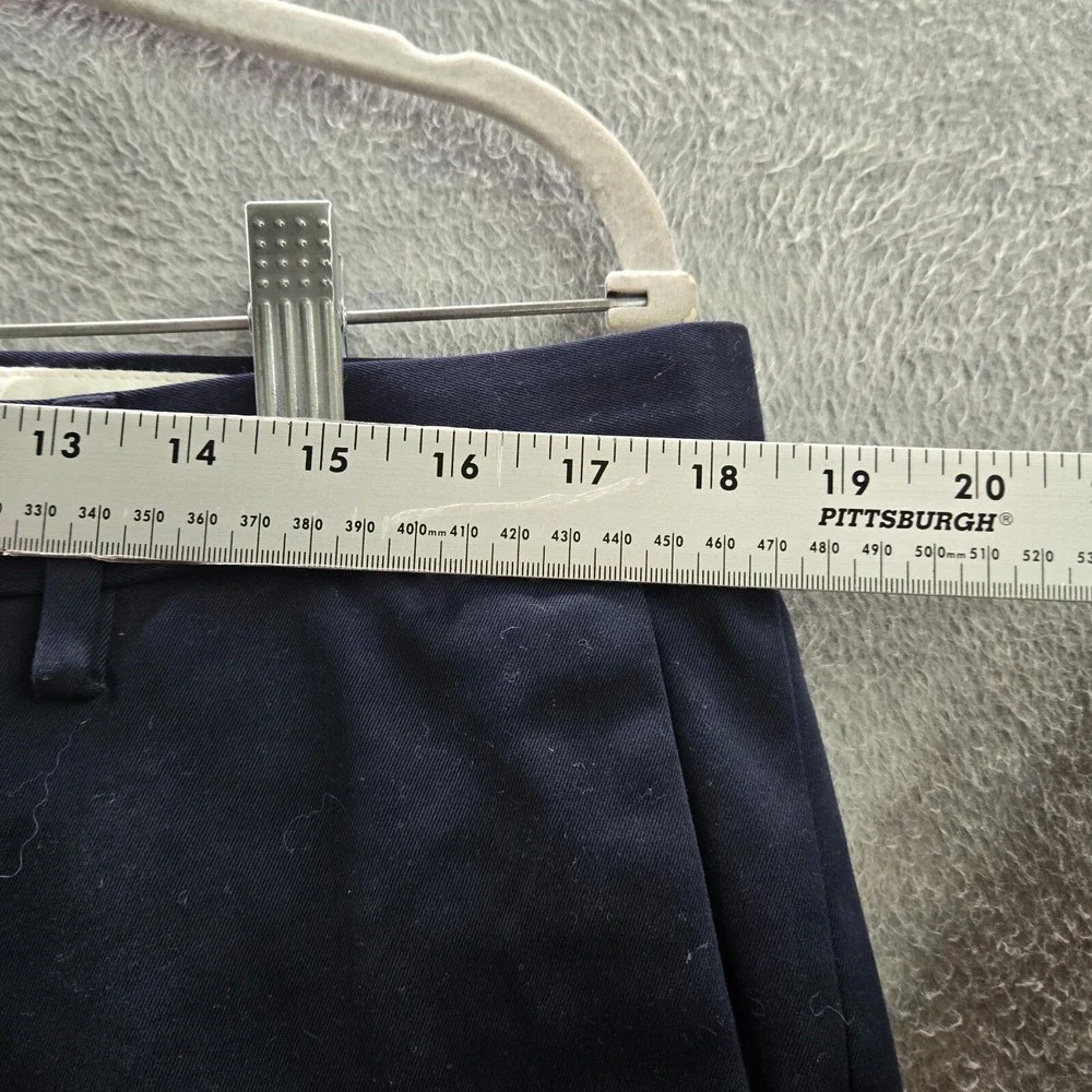 Banana Republic Men Pants 35x32 Blue Fulton Chino Straight Mid Rise READ